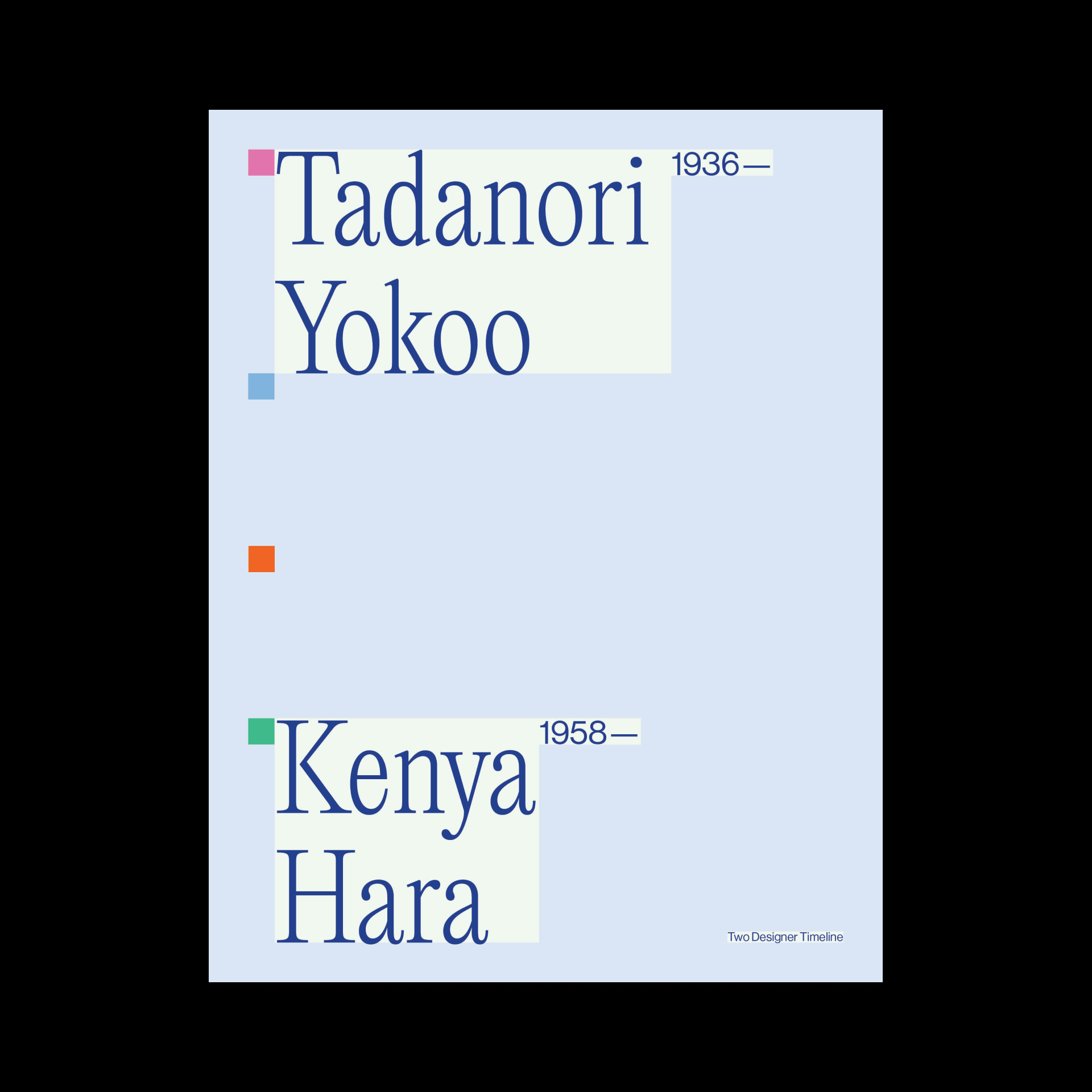 Tadanori Yokoo / Kenya Hara - cover