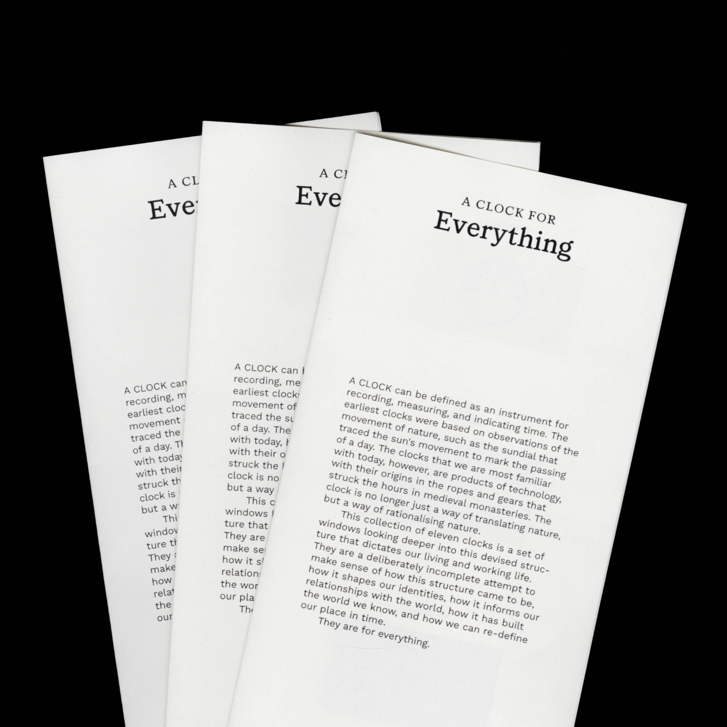 handouts