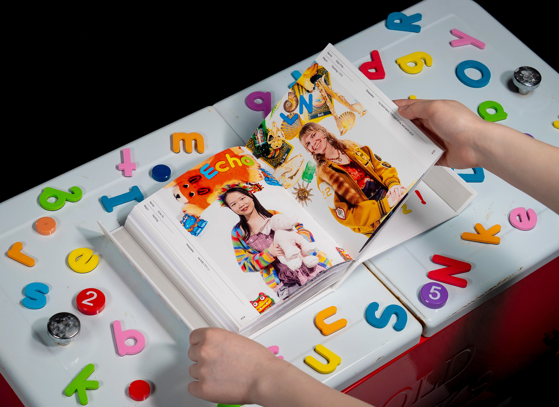 RISD 2025 Yearbook - student pages