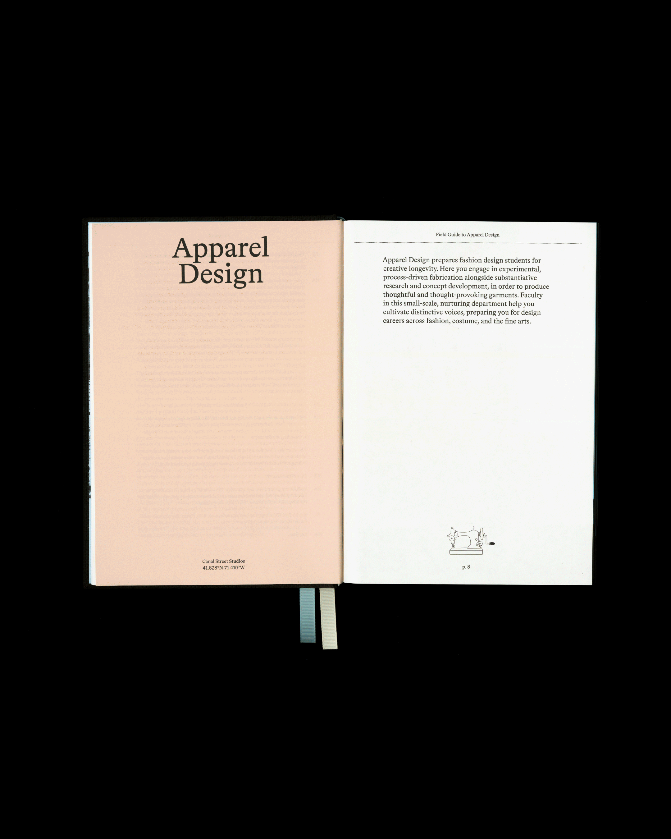 RISD 2026 Yearbook - multicolour dividers